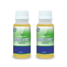 Licorice Extract Duo - Ideal for Skin & Hair Care. Harness The Potent Power of Ingredients, showcasing Licorice Extract. 60ml (2.25 Fl Oz) - 2-Pack