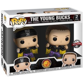 Funko Pop! New Japanese Pro Wrestling 2 Pack The Young Bucks (Hot Topic Exclusive)