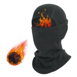 Fleece Balaclava Ski Mask for Men Women Thermal Face Mask Cold Weather Motorcycle Gear Shiesty Mask for Snowboard Cycling