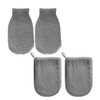 2PCS Scrub Gloves, 2PCS Facial Cleansing Gloves, Clean Body and