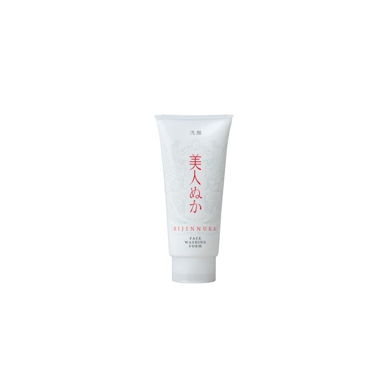 Bijin Nuka Facial Cleansing Foam with Rice Bran, Rich Foam,