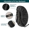 Unigear 10-90L Reflective Rainproof Backpack Cover Waterproof Dustproof Abrasion Resistant
