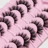 AKARA False Eyelashes Faux Mink Fluffy Eye Lashes Cat Eye