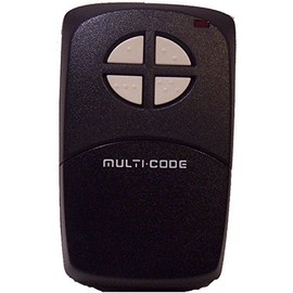 MULTI-CODE Garage Door Opener 1097 Four Button Remote Control Transmitter by Multi-Code
