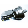 CNCDPT 7" Dual BLACK Universal Power Brake Booster 1" Bore
