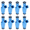 Slakerbe 8 Pcs Fuel Injectors fit for F150 E150 E250