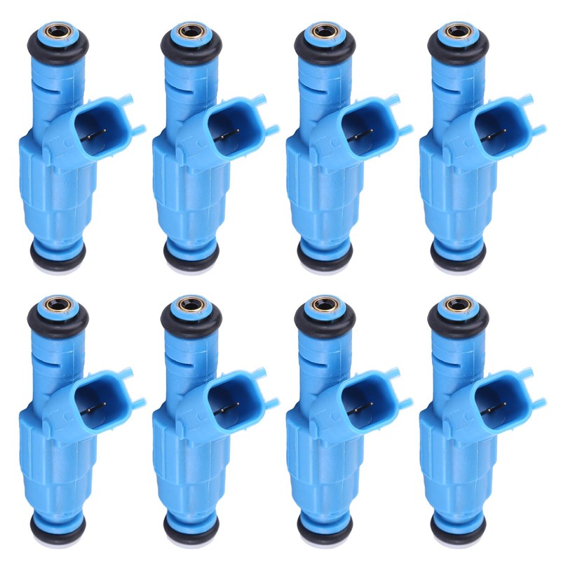 Slakerbe 8 Pcs Fuel Injectors fit for F150 E150 E250