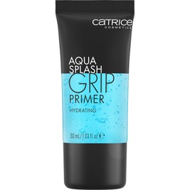 Catrice Aqua Splash Grip Primer, Blue, Moisturising, Long-Lasting, Radiant Fresh, for Dry Skin, Vegan, Oil-Free, Paraben-Free, Nanoparticles Free, Pack of 3 (3 x 30 ml)
