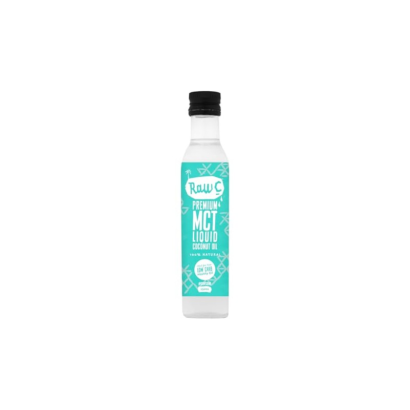 Raw C MCT Premium Liquid Coconut Oil 250 ml