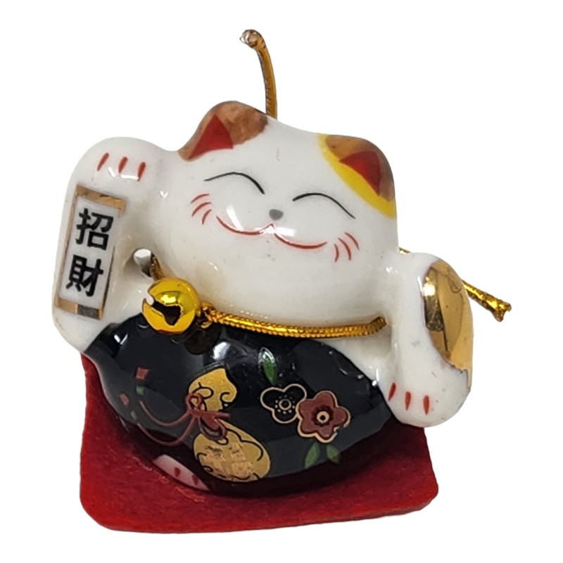 Starlet24 Set of 5 Chinese Lucky Cats Ceramic Decorative Lucky