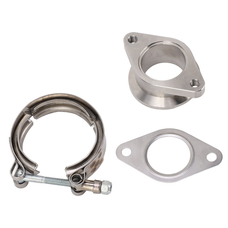 42mm Wastegate Flange 2 Bolt to MVS V Band with