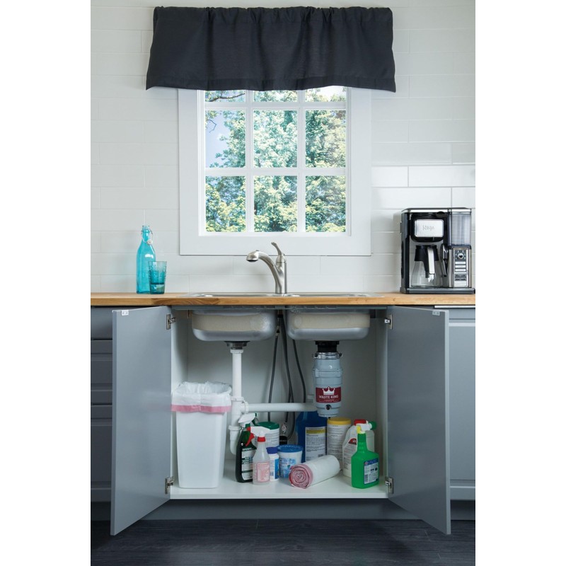 Waste King Garbage Disposal for Kitchen Sink with Power Cord,