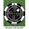 Putt2Win Premium Pro Golf Green Slope Reader Ball Marker. Poker
