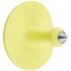 ALLFLEX USA GSMY 115378 Ear Tag, Button Male, Yellow, Small