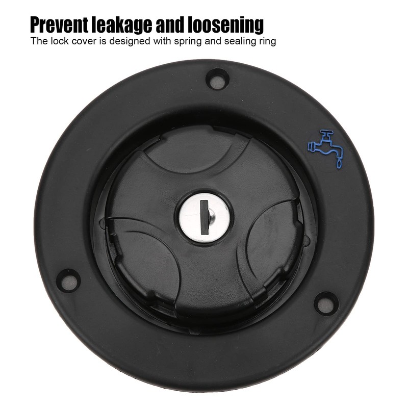 Fuel Cap 85 mm Water Tank Cap with 2 Keys