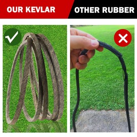 AEagle Kevlar Mower Deck Belt Compatible with MTD Cub Cadet Troy-Bilt 754-04033A 954-04033A 1/2 X 118.25 Inch