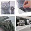 Cat Car Side Window Decal Vinyl Sticker Perforated Funny Car