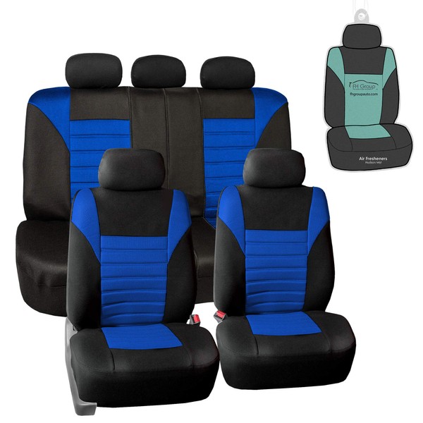 FH Group Automotive Car Seat Covers Full Set Premium 3D