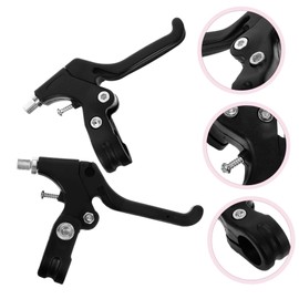 BESPORTBLE Bike Bar Ends 1 Pair Bicycle Brake Handle Bike Bicycle Brake Kit Bicycle Brakes Braking Part Kids Bicycles Brake Cycling Brake DIY Brake Levers Child Stroller Front Gate Metal