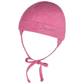 Sterntaler Unisex Ocs Melange Beanie Hat, pink mix