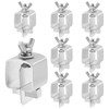 Rustark 8Pcs Butt Welding Clamps Auto Body Panel Clamps Small