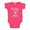 My Pops Loves Me Beary Much Baby One Piece Bodysuit