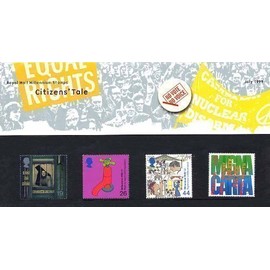 1999 Citizens' Tale (Millennium Series) Presentation Pack PP265 (printed no. 300) - Royal Mail Stamps