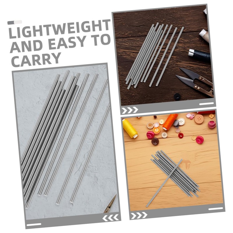 STOBOK 20pcs Stainless Steel Pins Crochet Blocking Board Blocking Pins