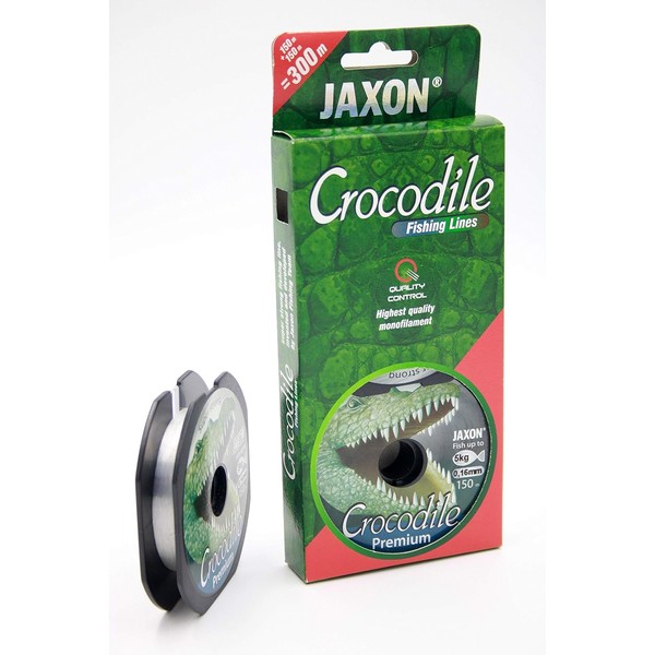 Jaxon 2 x 150 m Fishing Line Crocodile Premium 0.10