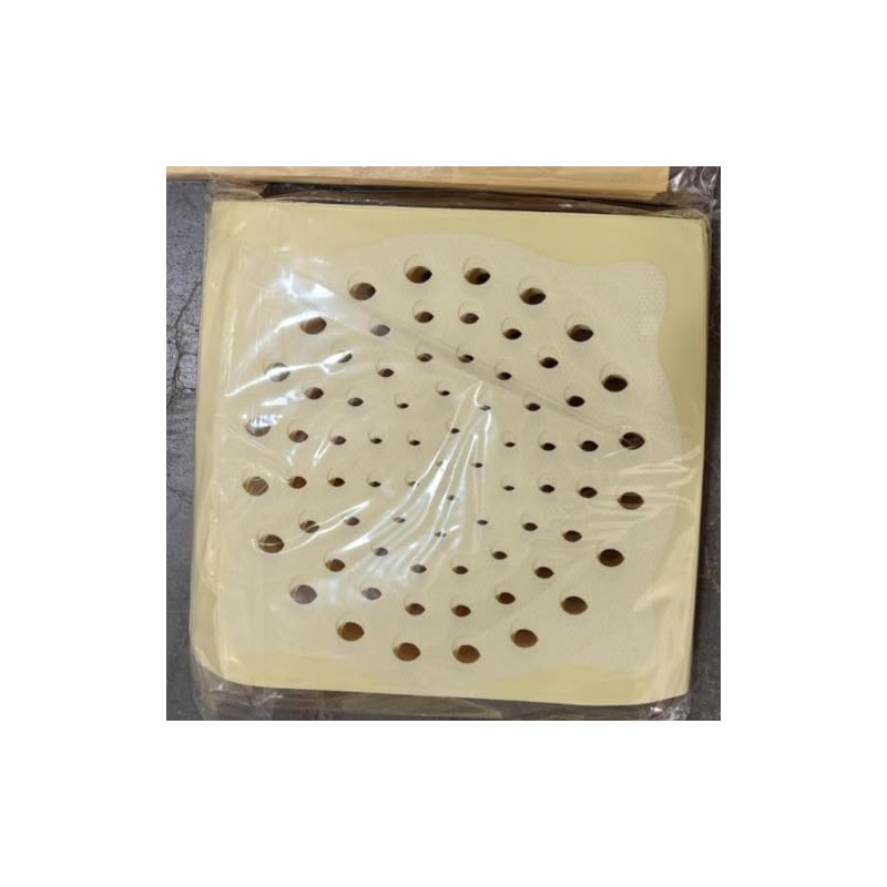 RecDec 30 Pack Disposable Shower Drain Cover 6'' Non-Slip Self-Adhesive