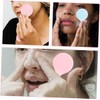 PACKOVE Cepillo Limpiador Facial De Silicona 4pcs Exfoliante Facial Cepillo