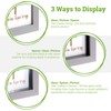 Nicola Spring Picture Box Frame - White - 4x6" (10x15cm)