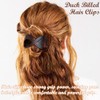 【Diseño único】Estas pinzas para el cabello planas están hechas de