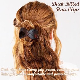 【Diseño único】Estas pinzas para el cabello planas están hechas de material plástico resistente de alta calidad, que no se daña fácilmente con el uso a