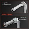 A-Premium Power Steering Pressure Hose Line Assembly Compatible with Volkswagen