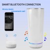 20oz/600ml Portable Music Tumbler Cup Detachable Bluetooth Speaker Cup Vacuum