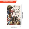 American Flag Soldiers Boots Garden Flags 12 x 18 Inch