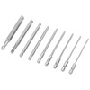 9pcs Hex Screwdriver Bit Set Rustproof S2 Steel Magnetic Ball