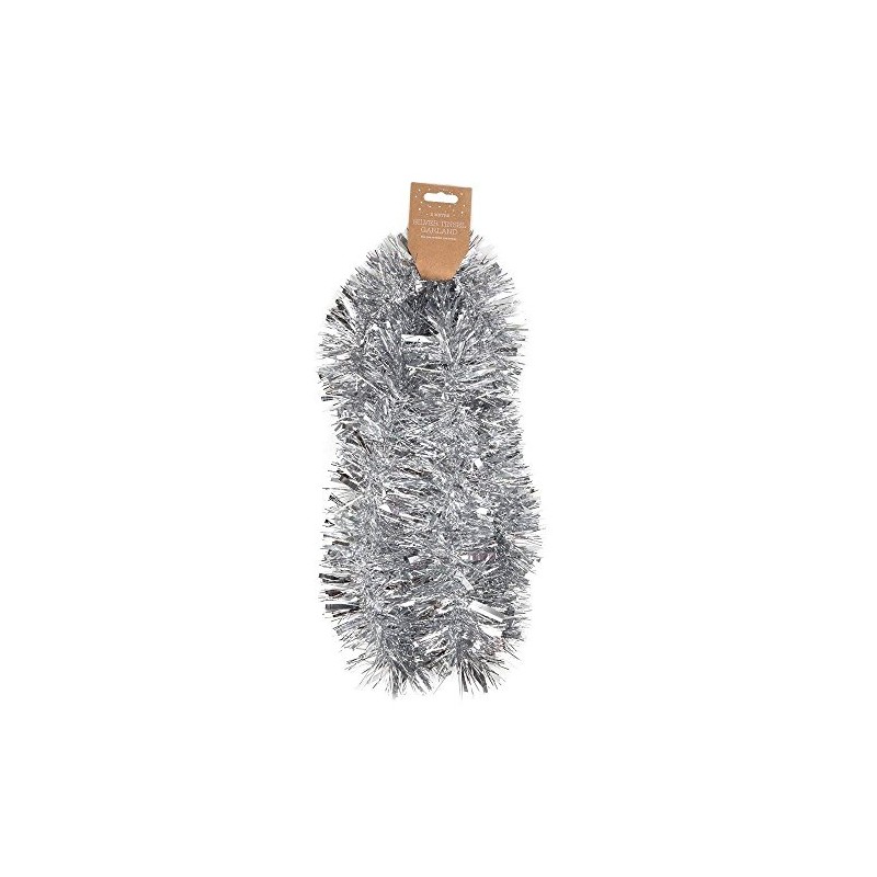 Aminori 10 Metre (5 x 2m) Festive Christmas Tinsel Garland