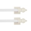 Kenney Magnetic Curtain Rod for Metal Doors/Metal Surfaces, No Drill