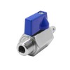 Beduan Stainless Steel 5/16" Hose Barb to 1/4" NPT Male