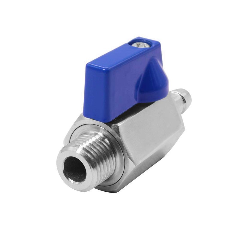 Beduan Stainless Steel 5/16" Hose Barb to 1/4" NPT Male