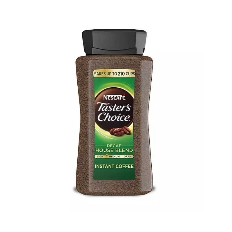 NESCAFE Taster's Choice Instant Coffee, DECAF House Blend 14 oz