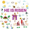 Easter Jesus He is Risen Bulletin Board Classroom Decorations, Easter