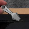 EDC Pry Bar, Heavy Duty Keychain Prybar EDC Titanium Multi-Tool