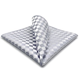 [S&W SHLAX&WING] Men's Pocket Square Plaid Prom Party Large Tall, AH83