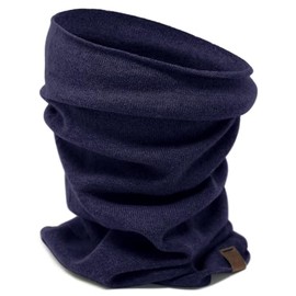 Borges & Scott - The St Anton - Tube Scarf - Neck Warmer, navy