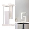 Asixxsix Magnetic Levitation Desk Lamp, 3 Levels Continuously Dimmable Levitating