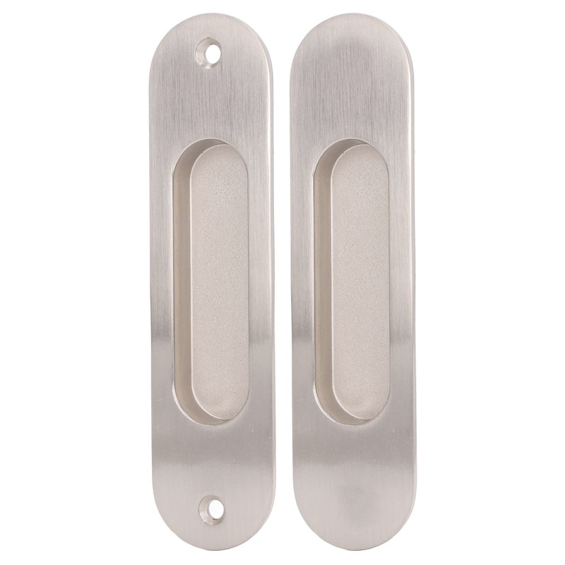 Sliding Door Handles Set Smoothing Surfaces Aluminum Alloy Closet Door