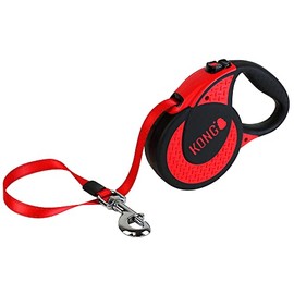 Alcott Kong Ultimate Retractable Dog Leash, Extra Large, Red, 16' Long